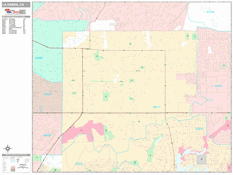 La Habra Digital Map Premium Style